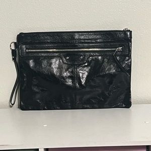 Balenciaga clutch/ large wristlet